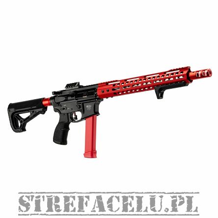 Karabinek PCC Bul Armory BL-9 lufa 14.5 cala, kolor: czerwony, kal. 9x19