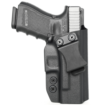 IWB Holster, Compatibility : Glock 19/19X/23/32/45, Manufacturer : Concealment Express, Material : Kydex, Color : Black