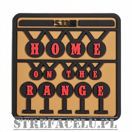Patch, Manufacturer : 5.11, Model : Home On The Range Patch, Color : Brown