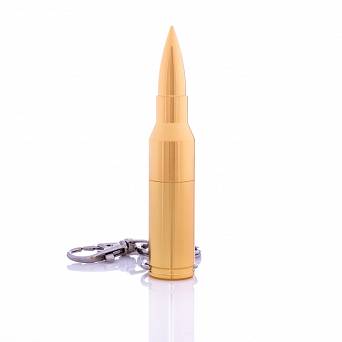 Emergency key ring - Golden bullet