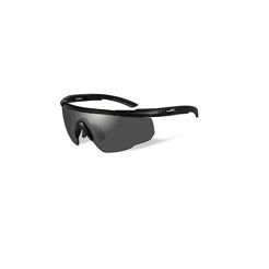 Okulary WileyX Saber Adv. Smoke Lens 302 / Matte Black Frame w/Bag