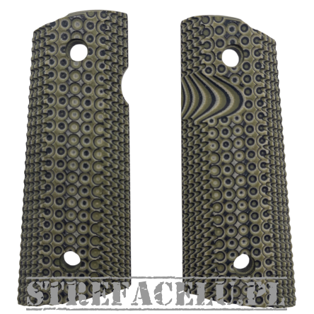 Bul Armory G10 Grip for 1911 Ultra GK11 Magwell Green