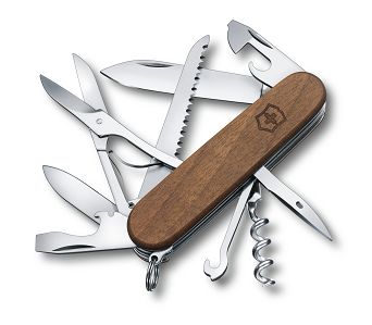 Victorinox Scyzoryk Huntsman Wood91mm, orzech