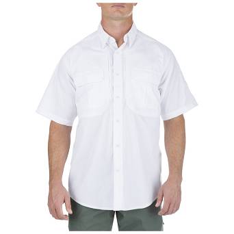Men's Shirt, Manufacturer : 5.11, Model : Taclite Pro Short Sleeve Shirt, Color : White