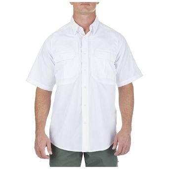 Men's Shirt, Manufacturer : 5.11, Model : Taclite Pro Short Sleeve Shirt, Color : White