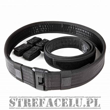 Tactical Belt, Manufacturer : 5.11, Model : Sierra Bravo Duty Belt, Color : Black