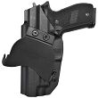 OWB Holster, Compatibility : Sig P226 with rail, Manufacturer : Concealment Express, Material : Kydex, Color : Black