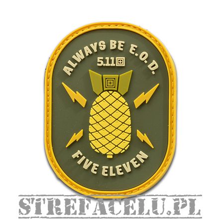 Patch, Manufacturer : 5.11, Model : Always Be EOD Patch, Kolor : Green