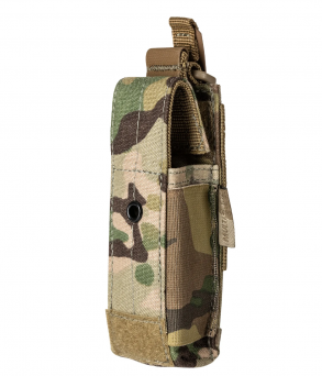 Pistol Pouch, Manufacturer : 5.11, Model : Flex Single Pistol Mag Cover Pouch, Camouflage : Multicam