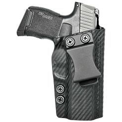 IWB Holster, Compatibility : Sig P365XL, Manufacturer : Concealment Express, Material : Kydex, For Persons : Right Handed, Finish : Carbon