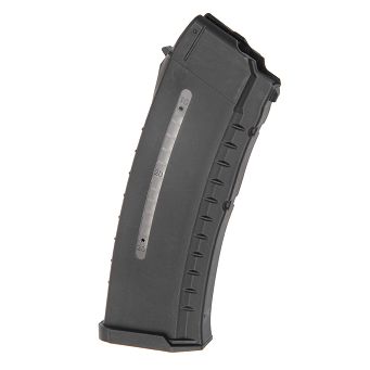 AK74 30 Round Polymer Magazine with Window IMI-Z7430W Black