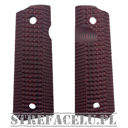 Bul Armory G10 Grip for 1911 FS GK11 Red