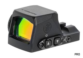 Reflex Sight, Manufacturer : Sig Sauer, Model : Romeo-X PRO, Standard : DeltaPoint Pro