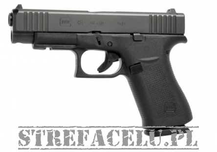 Pistol Company : Glock, Model : 48, Caliber : 9x19, Color : Black