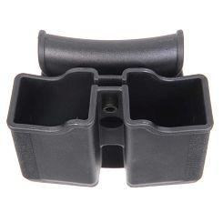 IMI Defense - MP02 Double Magazine Roto Paddle Pouch - Glock 20/21/30 - black