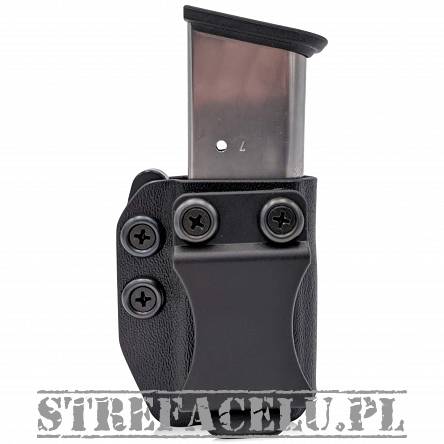 Magazine Holster, Manufacaturer : Concealment Express, Type : Single Stack 45ACP, IWB/OWB Material : Kydex, Color : Black