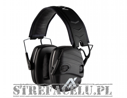 Active Ear Muffs, Model : Trackr Electronic, Manufacturer : AXIL, Color : Black, Size : Universal