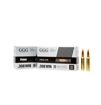 Amunicja HPBT .308Win. GGG GPX13 168grn Nosler //.308Win