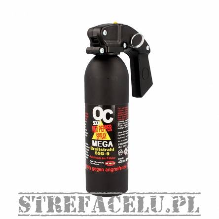 Pepper spray KKS OC 5000 400ml HJF gel