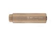 Suppressor, Manufacturer : SilentSteel (Finland), Model : Compact Streamer, Caliber : .223/5.56, Color : FDE