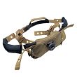 PGD-Dial Retention Helmet Attachment System - BOA Fit, Manufacturer Protection Group (Denmark), Color : Coyote