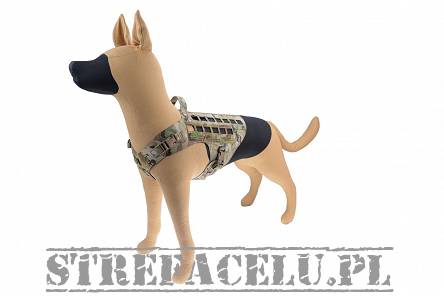Dog Harness, Manufacturer : Raptor Tactical (USA), Model : K9 Drago Harness, Color : Multicam, (Size Selection)