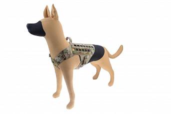 Dog Harness, Manufacturer : Raptor Tactical (USA), Model : K9 Drago Harness, Color : Multicam, (Size Selection)