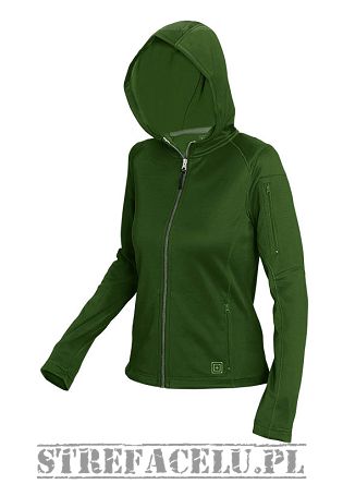 Women's Hoodie, Manufacturer : 5.11, Model : Horizon Hoodie, Color : Jungle