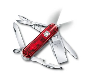 Victorinox Scyzoryk Midnite Manager@Work - USB, czerwony