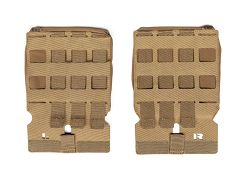 Panels (2pcs) For Side Plates, Manufacturer : 5.11, Model : QR Plate Carrier Side Plate Pouch, Color : Kangaroo