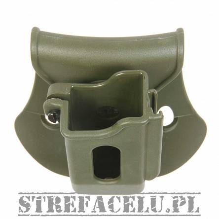 Single Magazine Pouch for Glock, Beretta PX 4 Storm, H&K P30 (left handed) IMI-ZSP05 Green