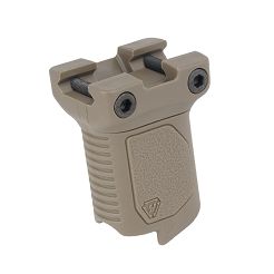 Chwyt Picatinny Angled Vertical Grip - Short - FDE- Strike Industries - SI-AR-CMAG-RAIL-S-FDE