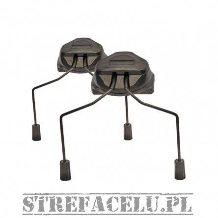 Adapters for Mounting Headphones on Helmet, Manufacturer : Sordin (Sweden), Model : ARC rails