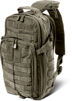 Shoulder Backpack, Manufacturer : 5.11, Model : Rush Moab 10 Sling Pack 18L, Color : Ranger Green