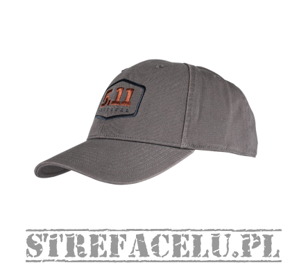 Men's Baseball Cap, Manufacturer : 5.11, Model : Gas Station Cap, Color : Grey