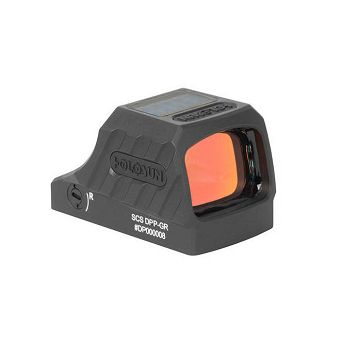 Reflex Sight, Manufacturer : Holosun, Compatibility : Sig Sauer P320, Model : SCS-320 Green Dot - Multiple Reticle System - Solar Panel