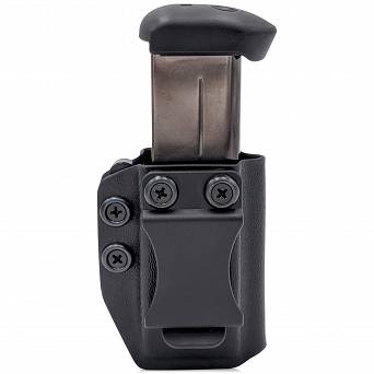 Magazine Holster, Manufacaturer : Concealment Express, Type : Double Stack 45.ACP, IWB/OWB Material : Kydex, Color : Black