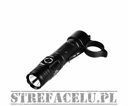 Brinyte Tactical Flashlight, Model : PT28 Oathkeeper, Power : 1600 Lumen, Color : Black