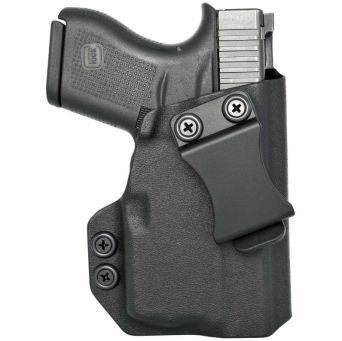 IWB Holster, Compatibility : Glock 43/43X with TLR-6, Manufacturer : Concealment Express, Material : Kydex, Color : Black