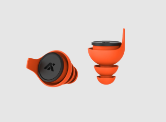 Earplugs; Model : XP Reactor, Manufacturer : AXIL, Size : M/L, Color : Orange