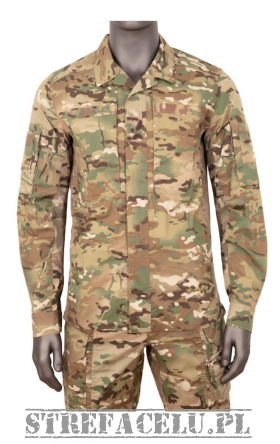 Men's Shirt, Manufacturer : 5.11, Model : Hot Weather Uniform Shirt, Color : Multicam