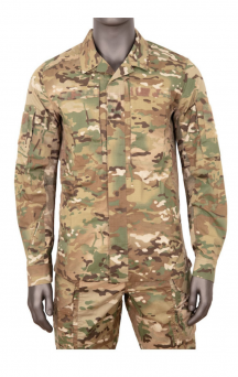 Men's Shirt, Manufacturer : 5.11, Model : Hot Weather Uniform Shirt, Color : Multicam