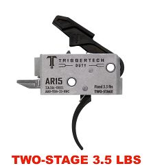 Trigger Mechanism - TriggerTech Ar15 Duty - Curved - PVD Black - 3,5lbs - Two Stage