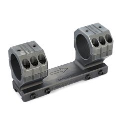 Monolithic Mount, Manufacturer : Lambda Precision (Poland), Model : HRS LMT3834-6K (Height-38mm; Scope Housing Diameter-34mm; With Slope 20 MOA / 6 MIL), Color : Titanium