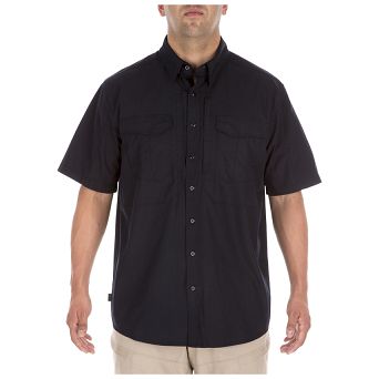 Men's Shirt, Manufacturer : 5.11, Model : Stryke Short Sleeve Shirt, Color : Dark Navy
