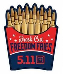 Patch, Manufacturer : 5.11, Model : Freedom Fries Patch, Color : Multi