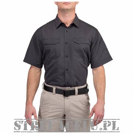 Men's Shirt, Manufacturer : 5.11, Model : Fast-Tac Short Sleeve Shirt, Color : Charcoal