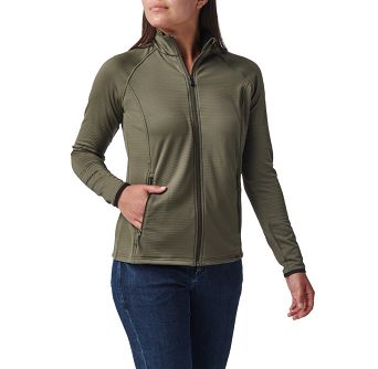 Bluza damska 5.11 WM STRATOS FULL ZIP, kolor: RANGER GREEN - (Wybór rozmiarów)