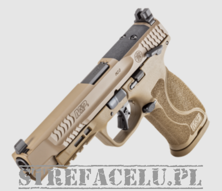 Pistolet S&W M&P 9 M2.0  5” – Optic Ready – Manual Safety – FDE – 9×19 mm
