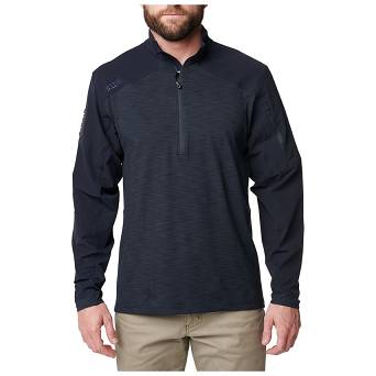 Men's Blouse, Manufacturer : 5.11, Model : Rapid Half Zip, Color : Dark Navy